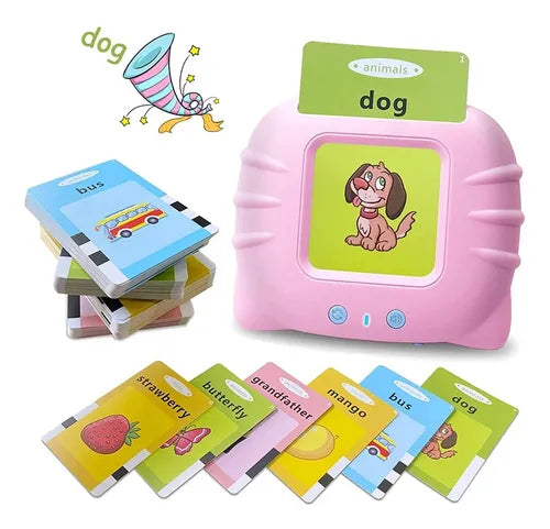 Lector de tarjetas inglés interactivo