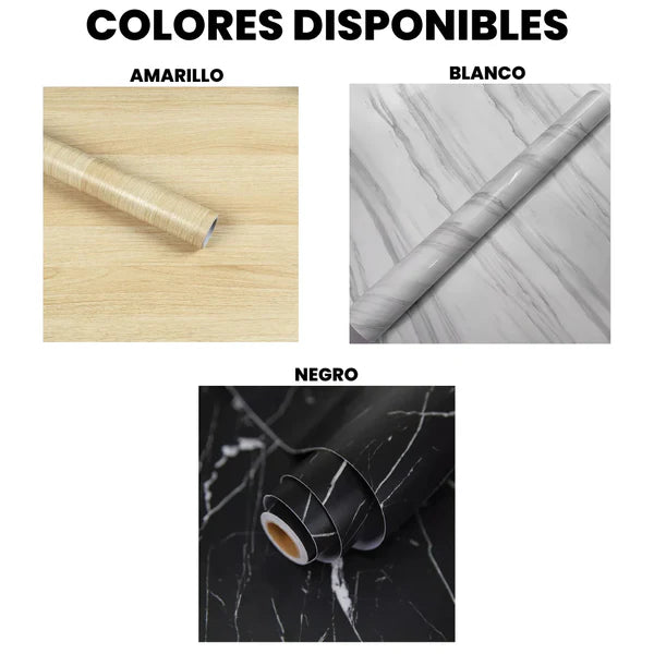 Papel Adhesivo Marmolizado 10MT