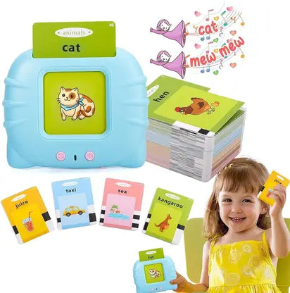 Lector de tarjetas inglés interactivo