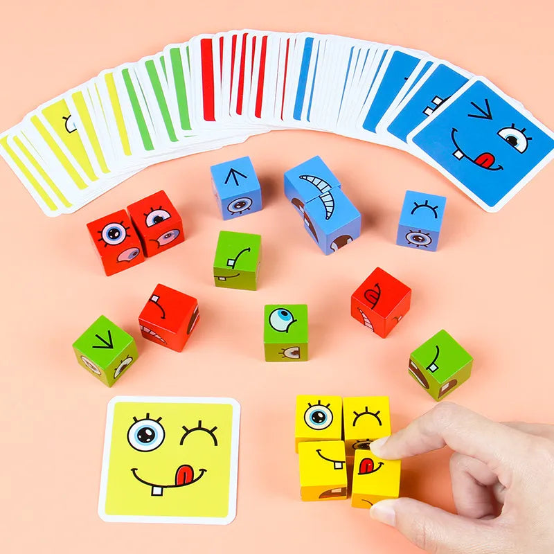 Juego Cubos De Expresiones