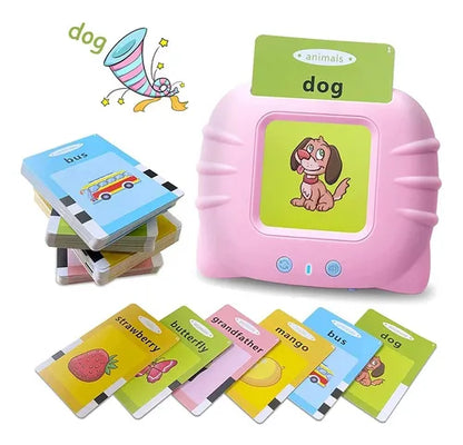 Lector de tarjetas inglés interactivo