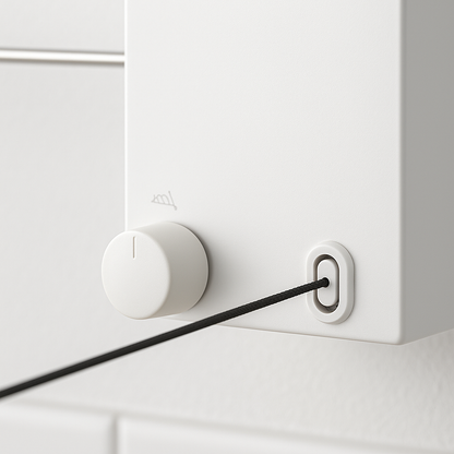 FlexLine™ – Tendedero Retráctil de Pared para Interior/Exterior