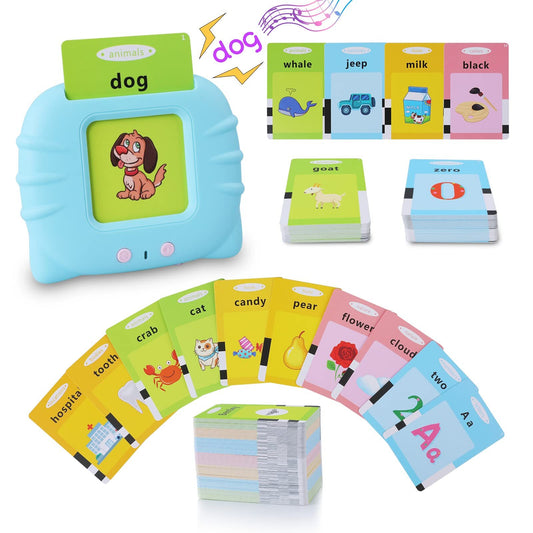 Lector de tarjetas inglés interactivo