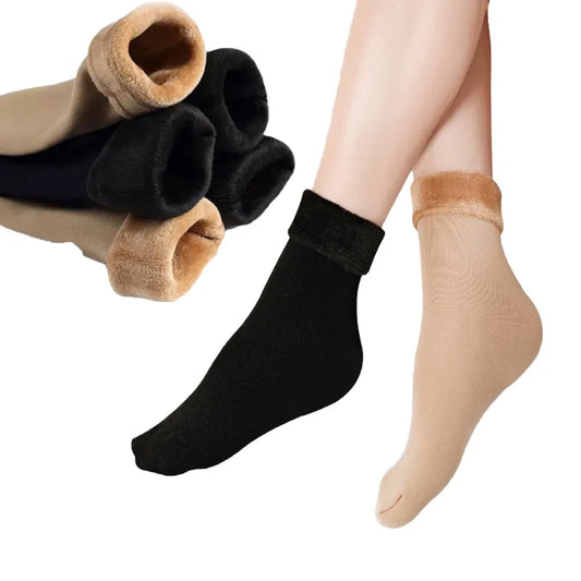 Pack 12 Calcetines Térmico Suaves Mujer